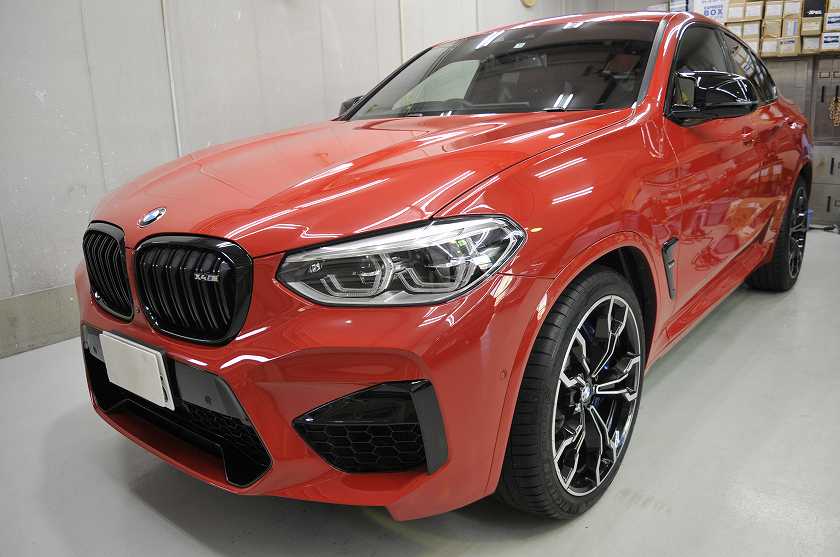 BMW X4　カーフィルム 施工事例