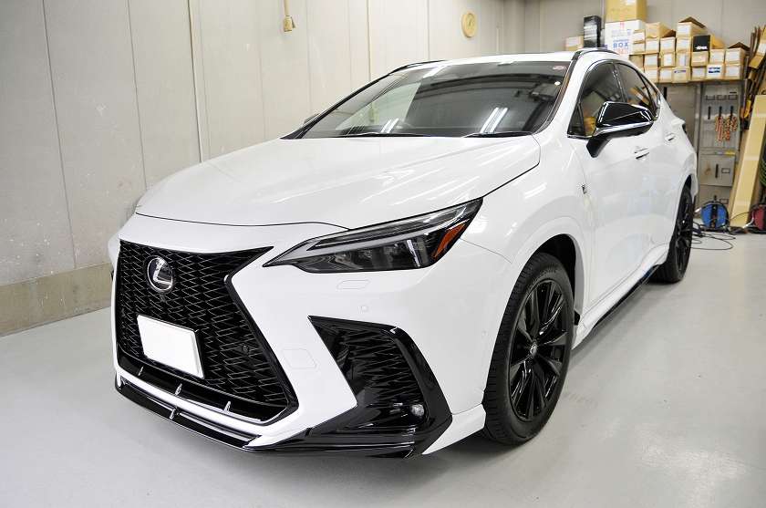 レクサス NX350h　カーフィルム 施工事例