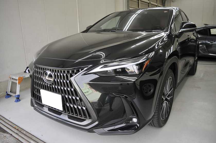 レクサス NX350h　カーフィルム 施工事例