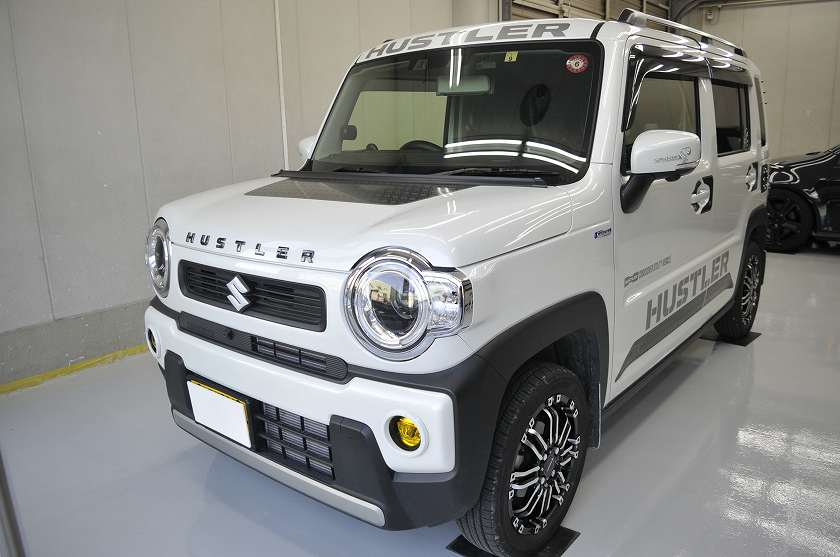 スズキ  ハスラー　カーフィルム 施工事例