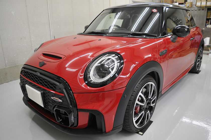 ＢＭＷ MINI（3ドア）　カーフィルム 施工事例