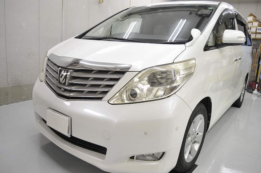 トヨタ アルファード　カーフィルム 施工事例