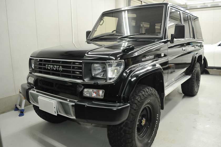 トヨタ ランドクルーザー プラド (78) カーフィルム 施工事例