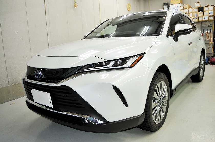 トヨタ ハリアー　カーフィルム 施工事例