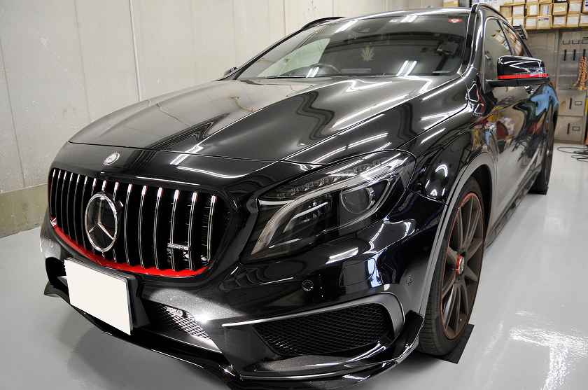 メルセデスベンツAMG GLA45 カーフィルム 施工事例