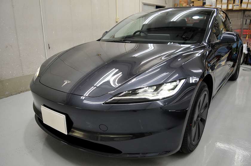 テスラ モデル3 ハイランド カーフィルム 施工事例