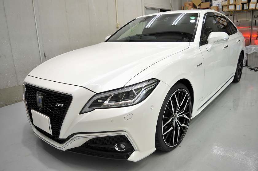 トヨタ クラウン RS カーフィルム 施工事例